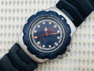 Tag Heuer 370.  513 Formula 1 Professional Quartz Watch Date Blue [6500]