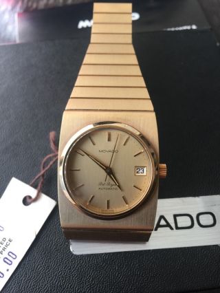 Movado Zenith Port Royal Automatic Date Cal.  490/495 Old Stock
