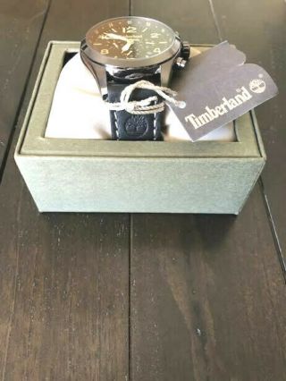 Timberland Multi - Function Leather Wristband Men 