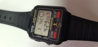 Vintage Casio Jogging Pace Watch J - 50 Made In Japan
