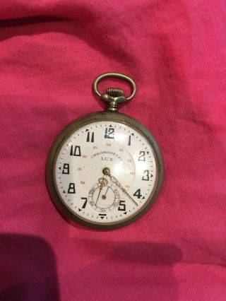 1829 Antique Chronometre Pocket Watch