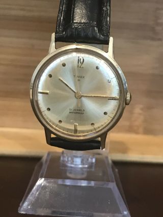 Vintage Timex 21 Men’s Mechanical Watch.  Band
