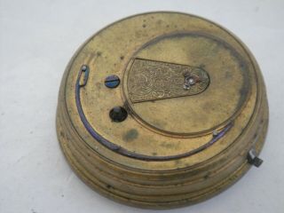 Lawton & Co Liverpool lever fusee movement 47mm wide dial sn Ca 1840? 3
