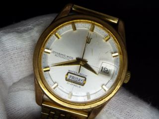 Ricoh Vintage Non Digital Watch Automatic Dynamic Wide 30803 21 Jewels