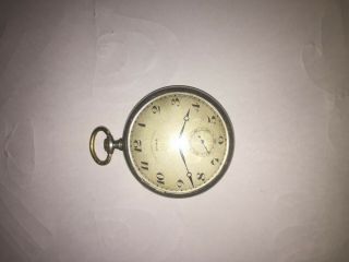 Pocket Watch Cyma Silver.  Tavannes Watch Co.  For Restauration,  Years 1930 - 4o