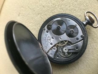 Gun Metal CYMA Pocket watch 1914 6