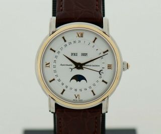 Maurice Lacroix Masterpiece Triple Date Moon Phase Automatic,  Steel & 18k Gold 2