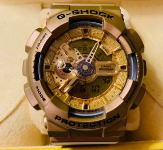 Casio G - Shock 5146 Special Gold Analog Digital Men 