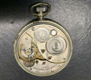Vintage Elgin Pocket Watch – 17 Jewels,  10K Gold Filled Case – 7