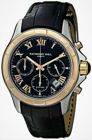 Raymond Weil Parsifal 7260 - Sc5 - 00208 18k Rose - Gold / Steel Automatic Watch