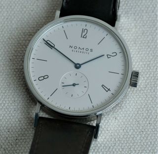 NOMOS Tangomat no date watch - BOX AND BOOK - 4