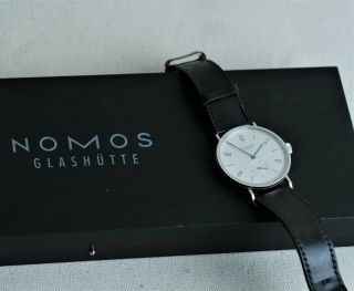 NOMOS Tangomat no date watch - BOX AND BOOK - 7