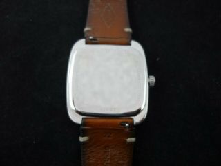 Fossil Men ' s Rutherford Blue Dial Brown Leather Band With Day And Date FS5334 7