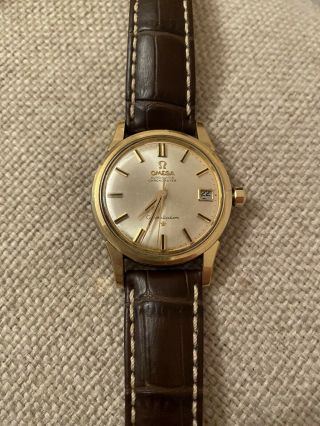 Rare Omega Constellation Watch In Need Of Repair Or Parts
