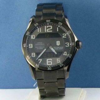 Victorinox Swiss Army 241300 Chrono Classic Xls Mt Analog Digital Gunmetal Watch