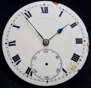 Fine Micrometer Regulator 16 Size HUNTER Pocket Watch Movement c1900 HEXAMETER 5