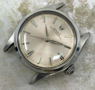 Vintage Rolex Oyster Perpetual 30mm Steel Wristwatch Ref.  6548 NR 2