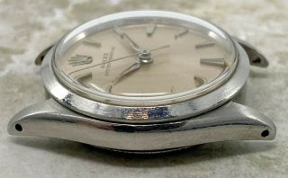 Vintage Rolex Oyster Perpetual 30mm Steel Wristwatch Ref.  6548 NR 4