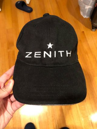 Zenith Baseball Hat From Swiss Watchmakers 1969 Zenith El Primero