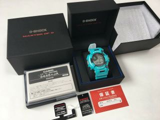 Casio G - Shock Gwf - D1000mb - 3jf Frogman Master Marine Blue Solar Watch Japan