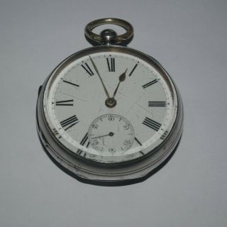 Antique Silver Fusee But Needs Aattention 1875