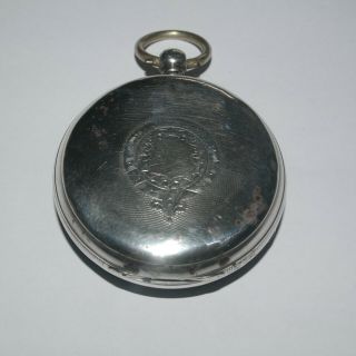 ANTIQUE SILVER FUSEE BUT NEEDS AATTENTION 1875 2