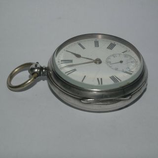 ANTIQUE SILVER FUSEE BUT NEEDS AATTENTION 1875 3