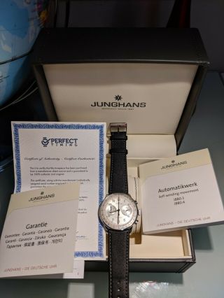 Junghans Meister Telemeter Chronograph Automatic - Rarely,  1 Year Old
