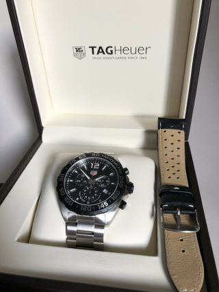 TAG HEUER Men’s Formula 1 Chronograph Bracelet Quartz Watch CAZ1010.  BA0842 2