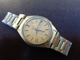 Vintage Seiko Automatic Mens Day/date Wristwatch