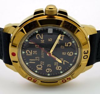 Russian Vostok (439782) Military Wrist Watch Komandirskie