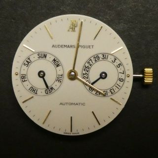 Audemars Piguet Watch Day Date Swiss Automatic Movement 21c Caliber 2124