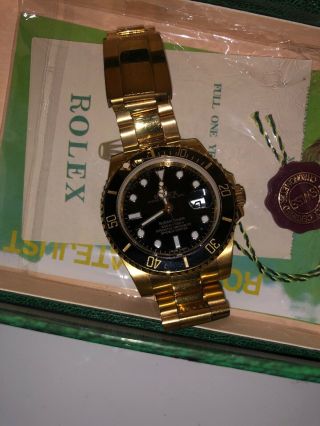Rolex Submariner 116618LB Wrist Watch for Men 7