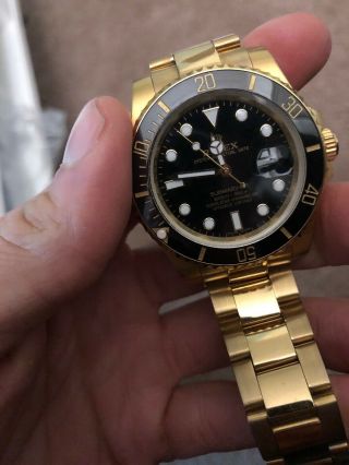 Rolex Submariner 116618LB Wrist Watch for Men 9