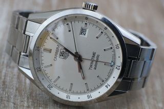 Tag Heuer Carrera Twin - Time Automatic Wv2116 Men 