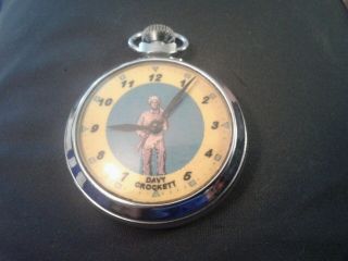 Vintage Davy Croc Kett Wind Up Pocket Watch.