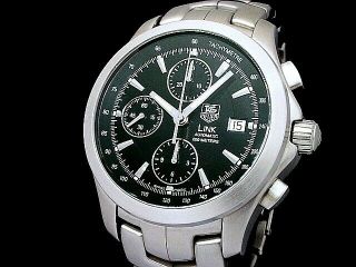 Tag Heuer Link Chronograph Stainless Steel Men 