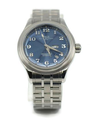 Ball Cleveland Trainmaster Stainless Steel Watch Nm1058d
