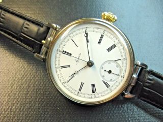 Vintage Agassiz Watch Co Chronograph 1880 