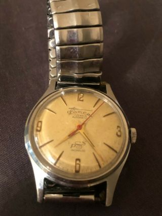 Vintage Lance 17j Wrist Watch Incabloc 17 Jewels Pss Automatic - Runs