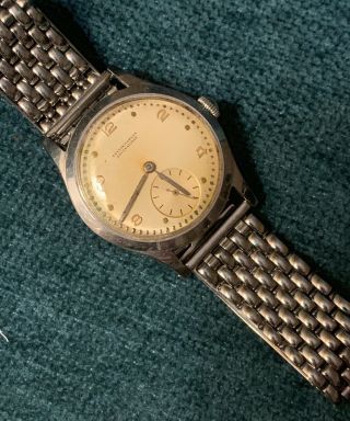 Ulysse Nardin Calatrava - Style Vintage Watch 34mm On Bracelet Borgel Case