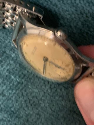 Ulysse Nardin Calatrava - style Vintage Watch 34mm On Bracelet Borgel Case 5