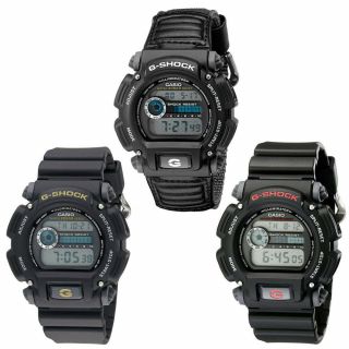 Casio G - Shock Mens Sport Watch Dw9052 - Black,  Grey,  Black & Red