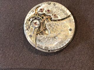 Waltham Pocket Watch Movement 0 Size Grade No.  68 15/16 Jewels Good Balance