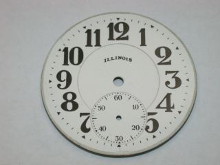 Illinois “bunn Special” Pocket Watch 16 Size Dial.  65f