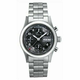 Hamilton Khaki Field Automatic Stainless Steel Chrono Watch - H71416137
