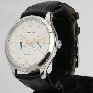 MONTBLANC Heritage Chronometer Ref 7403 Twin Counter Wristwatch 8