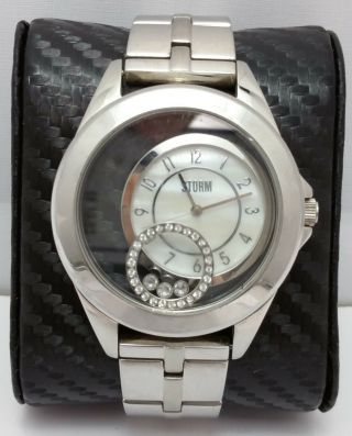 Ladies Crystaco Storm Stainless Steel Tc.  0915 Watch