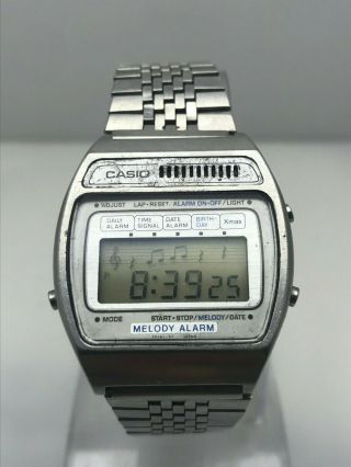 Vintage Casio 82 H104 Melody Alarm Watch