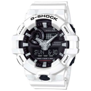 - - Casio G - Shock White Watch Ga700 - 7a